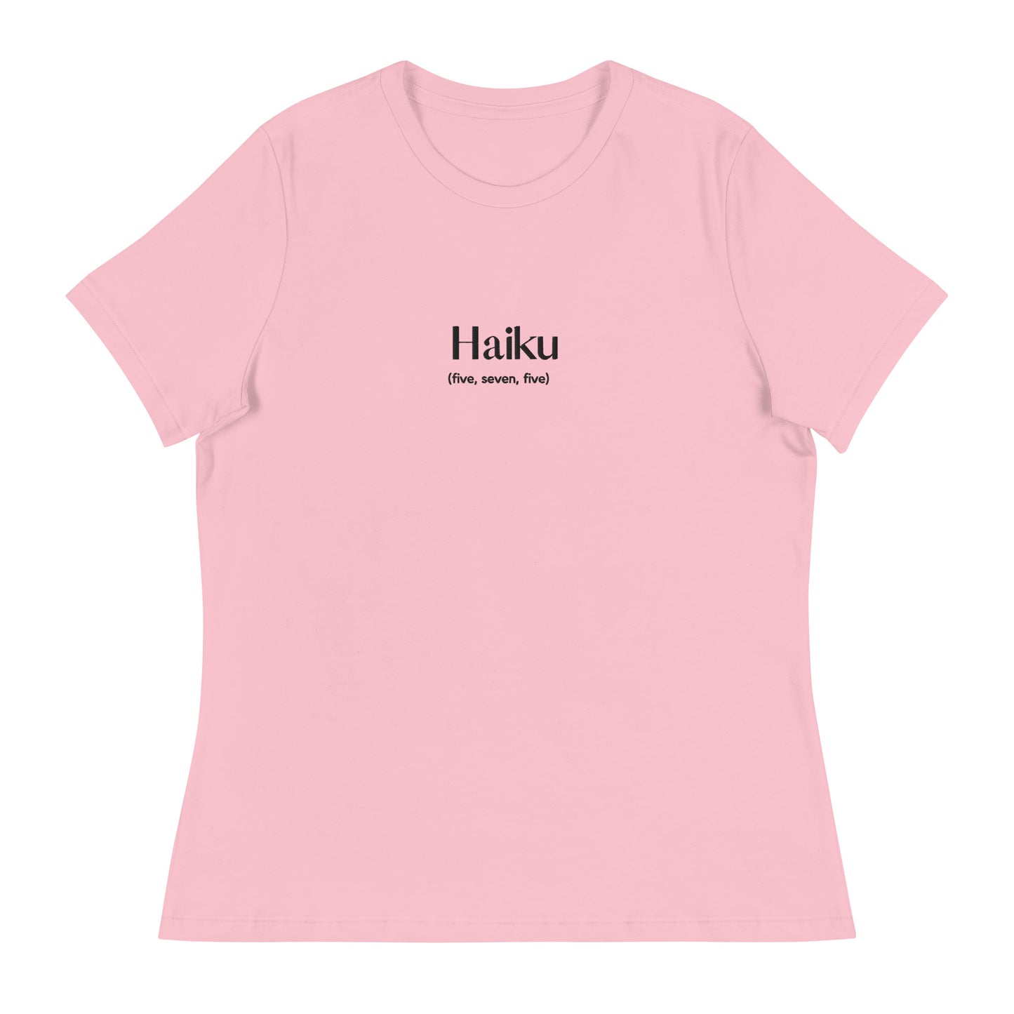 Haiku Black - Relaxed T-Shirt